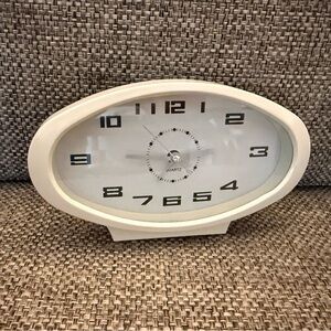Elegant cream vintage looking clock